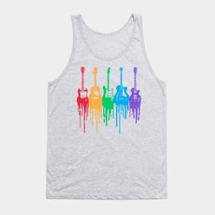 Dripping Guitars Tank Top